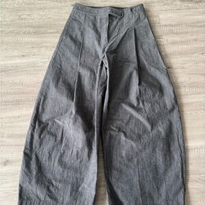 Women's Wide Leg Jeans - Gray